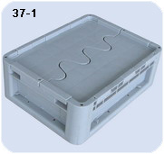 物流箱-外尺寸:400*300*147mm;內(nèi)尺寸:350*255*143mm