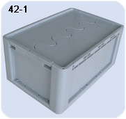 物流箱-外尺寸:600*400*280mm;內(nèi)尺寸:550*355*276mm