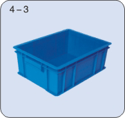 塑料周轉(zhuǎn)箱-外尺寸:415*312*150mm;內(nèi)尺寸:380*277*145mm