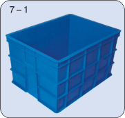 塑料周轉(zhuǎn)箱-外尺寸:840*642*480mm;內(nèi)尺寸:780*582*467mm