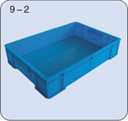 塑料周轉(zhuǎn)箱-外尺寸:700*457*130mm;內(nèi)尺寸:640*420*120mm