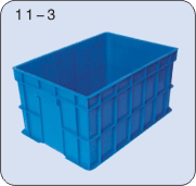 塑料周轉(zhuǎn)箱-外尺寸:610*420*310mm;內(nèi)尺寸:575*390*300mm